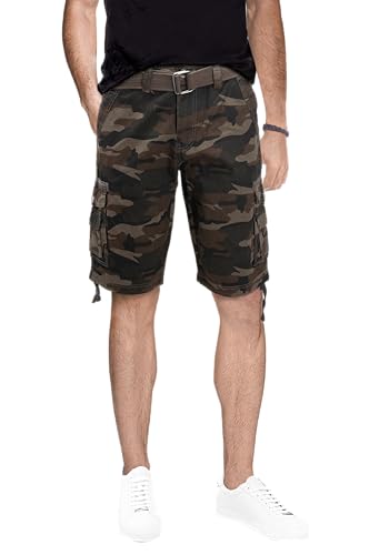 Double Cargo Pocket - -Olive Camo