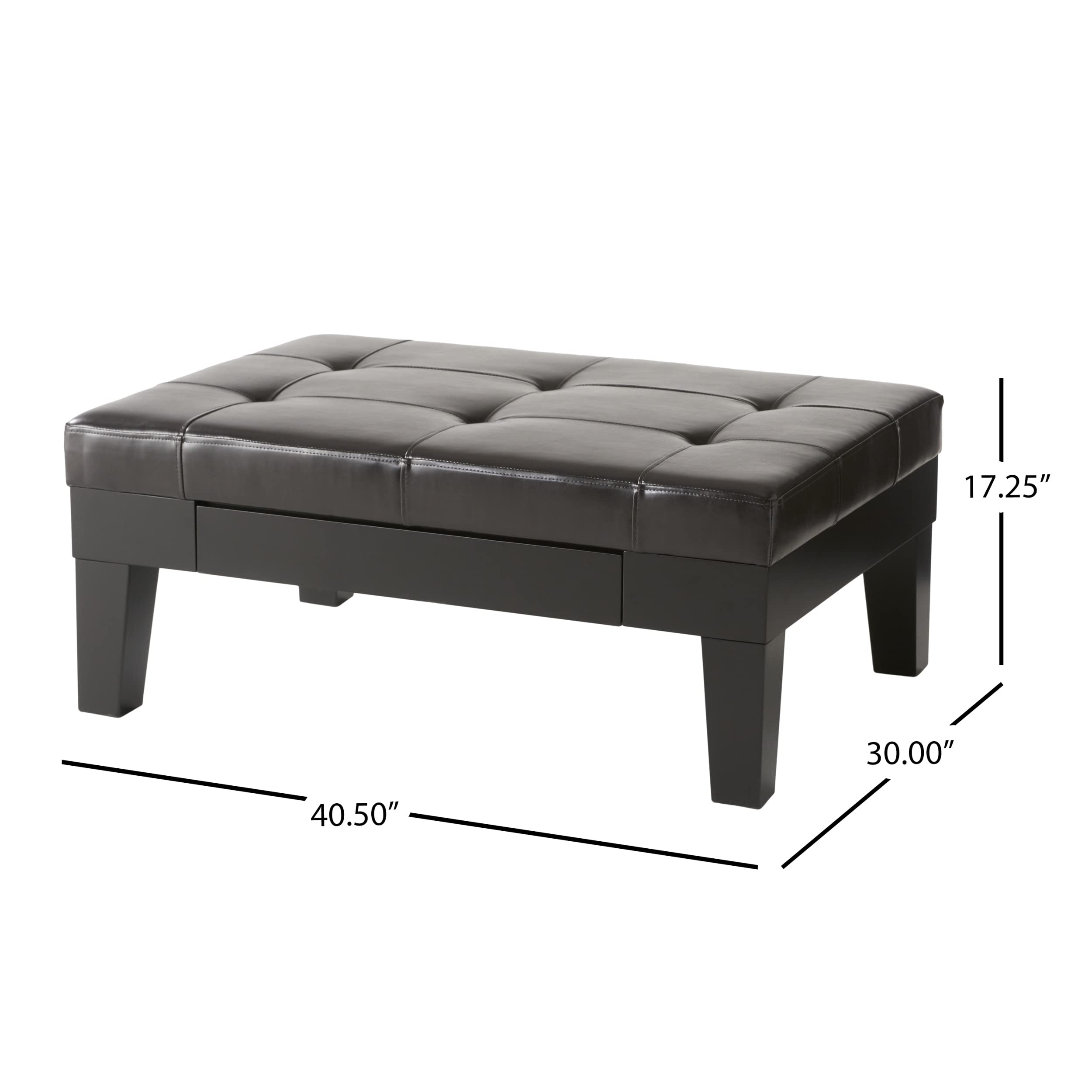 Brown Christopher Knight Home Tucson Coffee Table 40.5