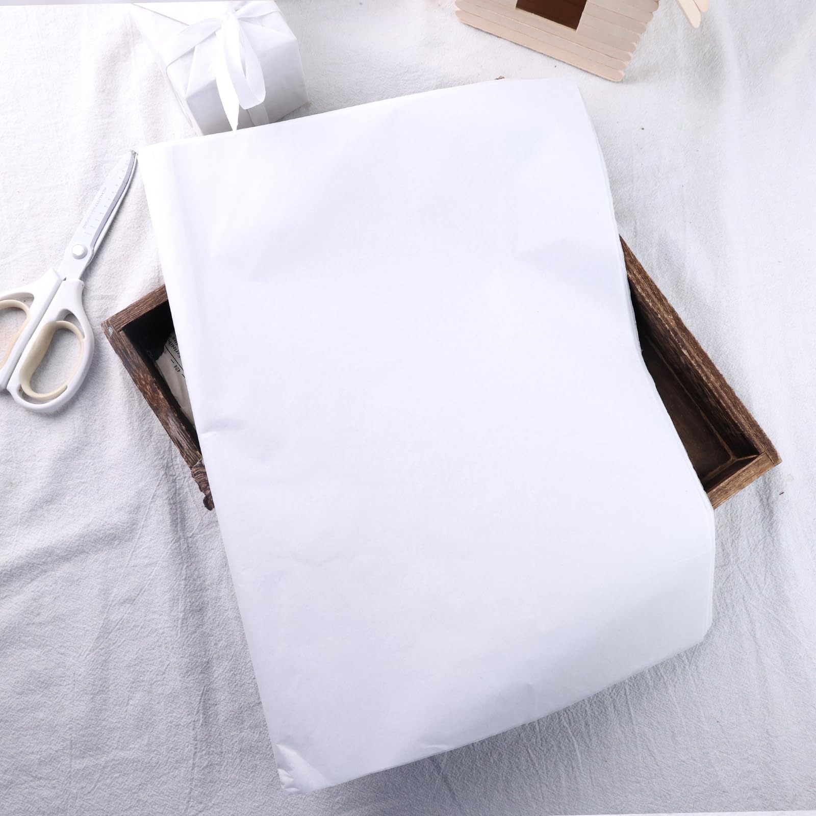 Premium 120-Sheet White Tissue Paper (14