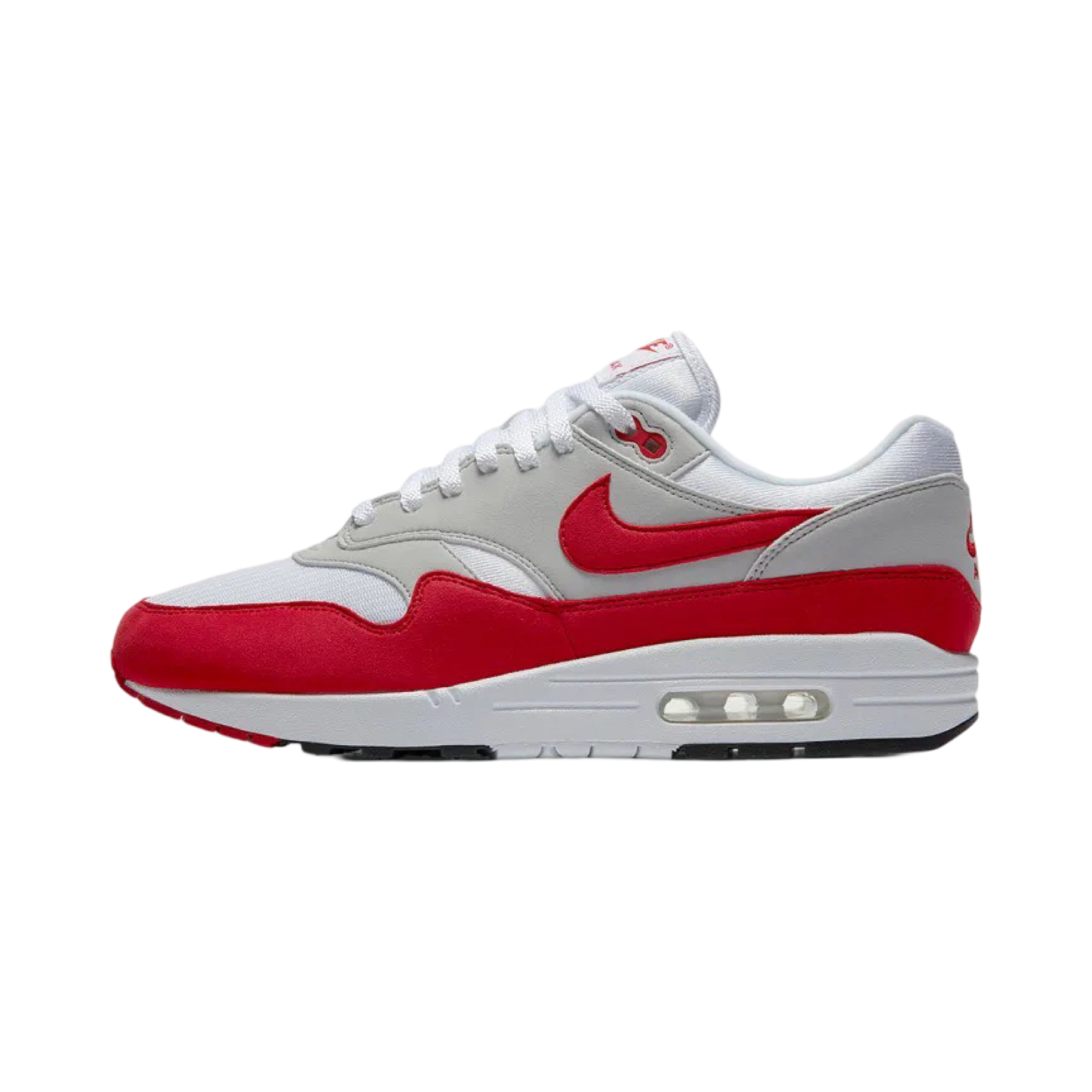 Nike Air Max 1 Anniversary Red White Sneakers (2017) - Men's Running Shoes for Gym, Workout & Casual Wear