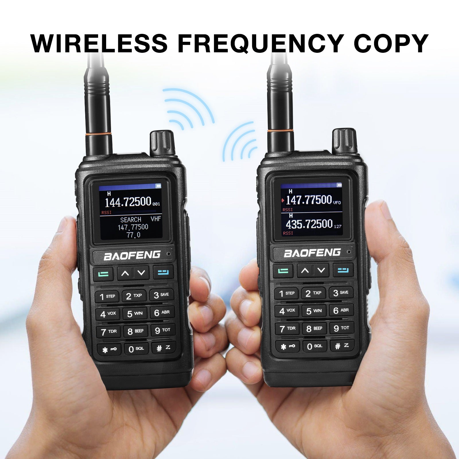 Baofeng UV-17R PLUS Two-Way Radio Walkie Talkie - Long Range Communication, NOAA Weather Alert, Dual Band VHF UHF - Perfect for Outdoor Adventures, Hiking, Camping, and Emergency Preparedness