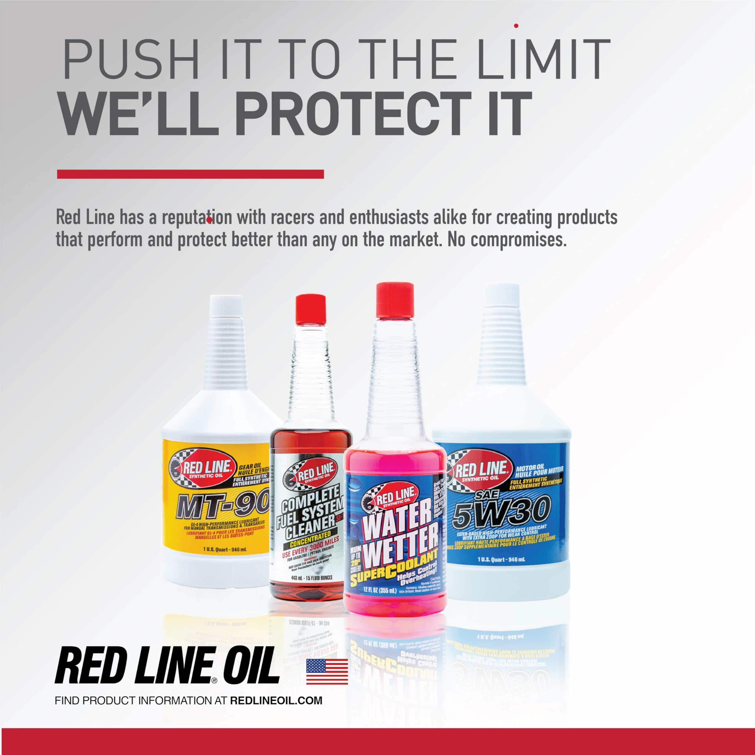 Red Line 21405 15W40 Full Synthetic Diesel Engine Oil - 1 Gallon (4 Pack) | High Performance Motor Oil for Trucks, SUVs & Heavy Duty Vehicles | Extreme Temperature Protection & Engine Cleanliness