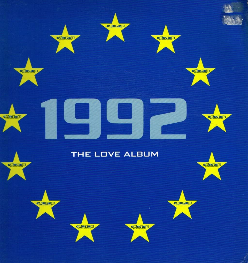 CARTER (UNSTOPPABLE SEX MACHINE) - The Love Album 1992 | Vintage CD Collector's Item for Music Lovers & 90s Nostalgia