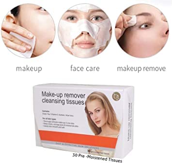 KYNA Set of 4 Soft Makeup Remover Pads | Reusable Facial Cleansing Pads | Gentle Skin Cleansing Wet Wipes | Beauty Accessories for Women & Girls | Perfect for Travel, Gym & Daily Skincare Routine