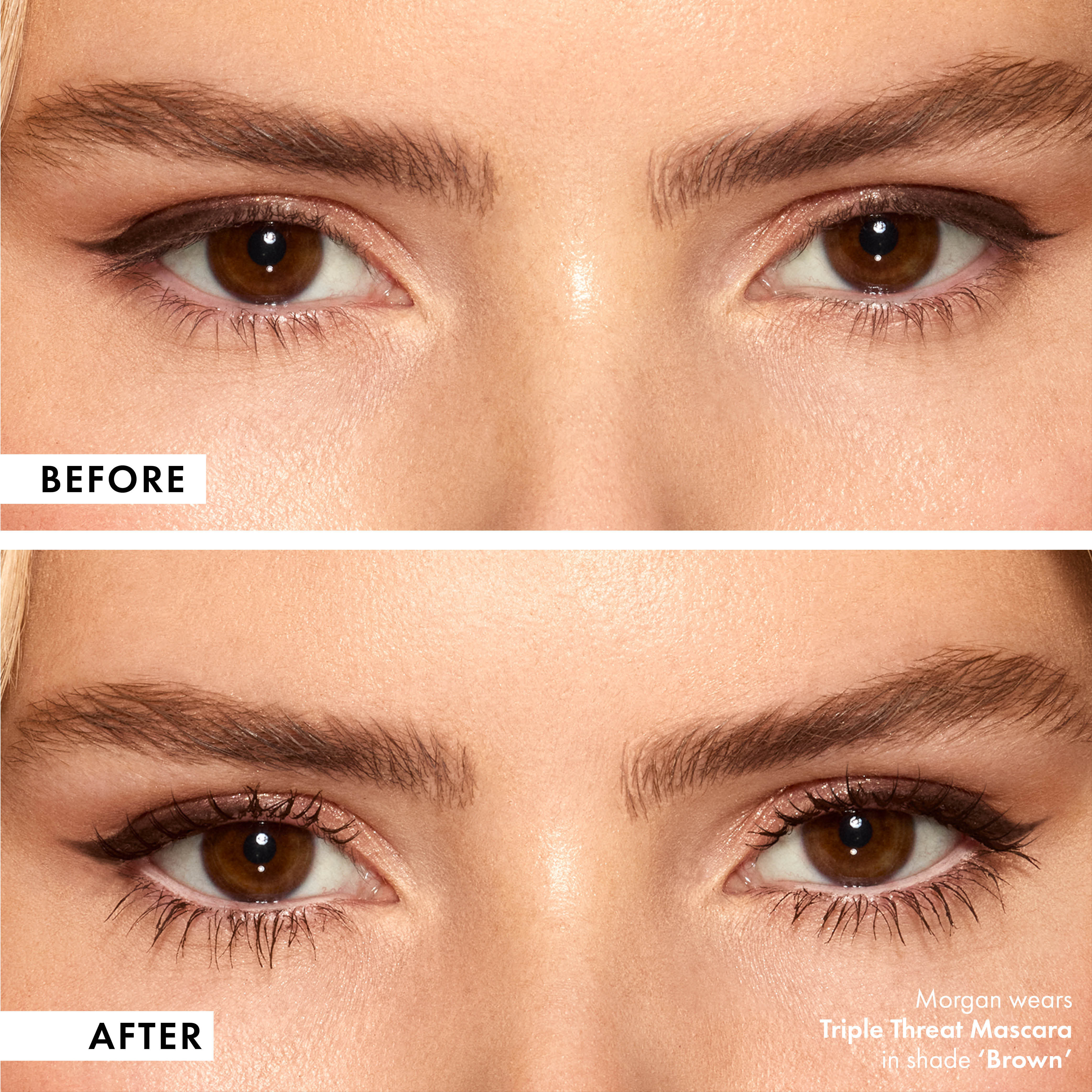 Triple Threat Mascara - Volumizing, Lengthening & Waterproof Mascara for Dramatic Lashes | Perfect for Day to Night Looks & Special Occasions
