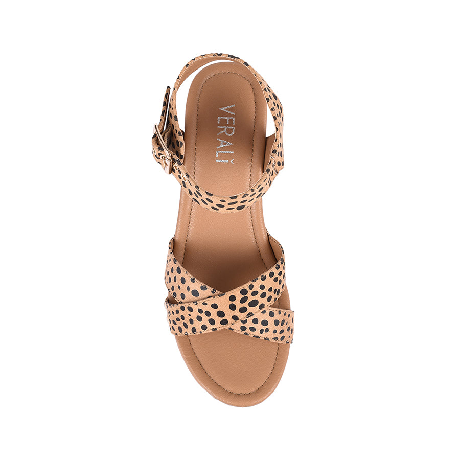 Lulu Clogs Women's Comfortable Slip-On Shoes - Nude Cheetah Print Microfiber - Perfect for Casual Wear, Home, and Outdoor Activities