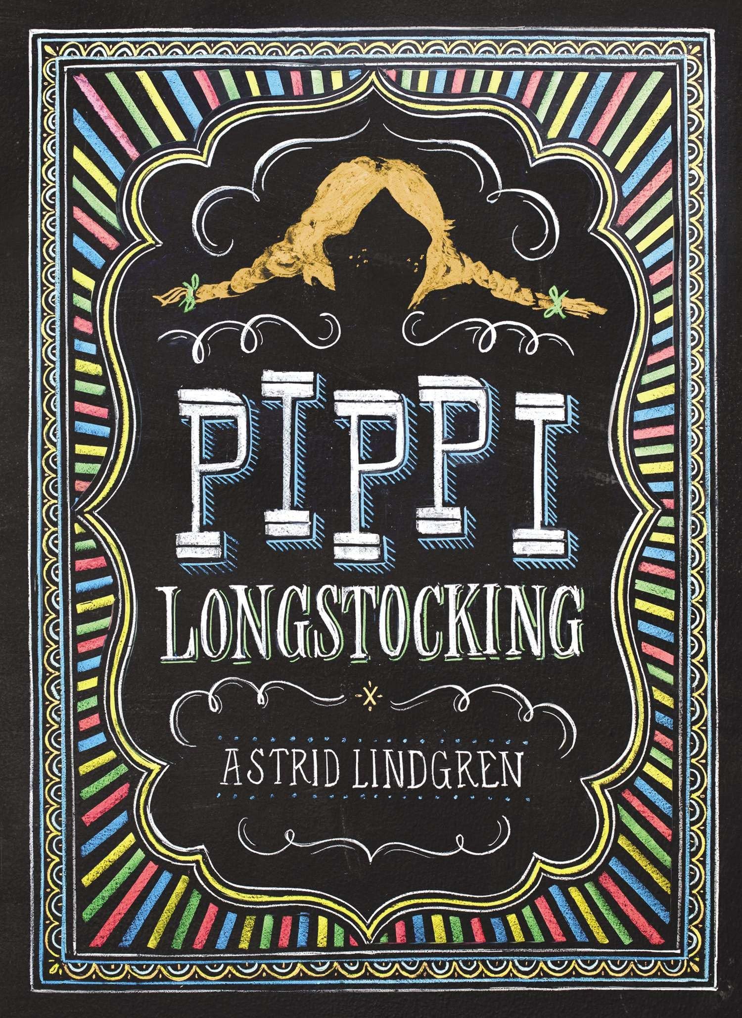 Pippi Longstocking Book by Astrid Lindgren - Classic Children's Novel (Puffin Chalk Edition) | Perfect for Kids Bedtime Reading & Classroom Storytime