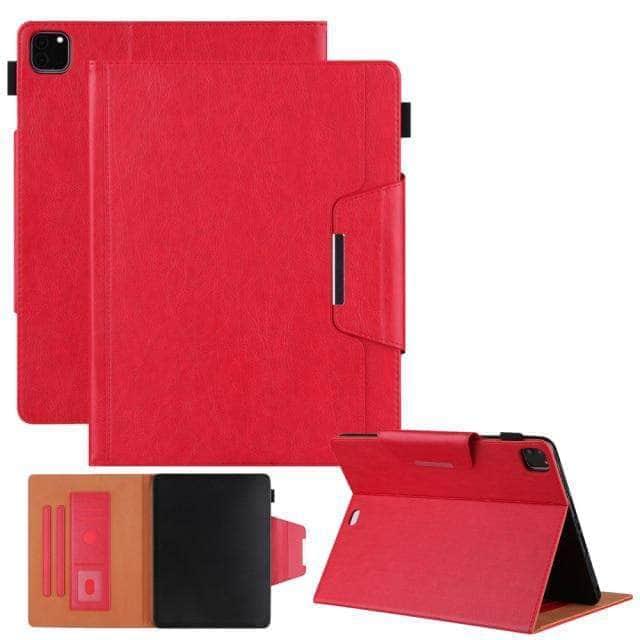 Premium Genuine Leather iPad Air 4 Case (2020 Model) - Slim Protective Cover with Auto Sleep/Wake - Perfect for Business Professionals & Office Use