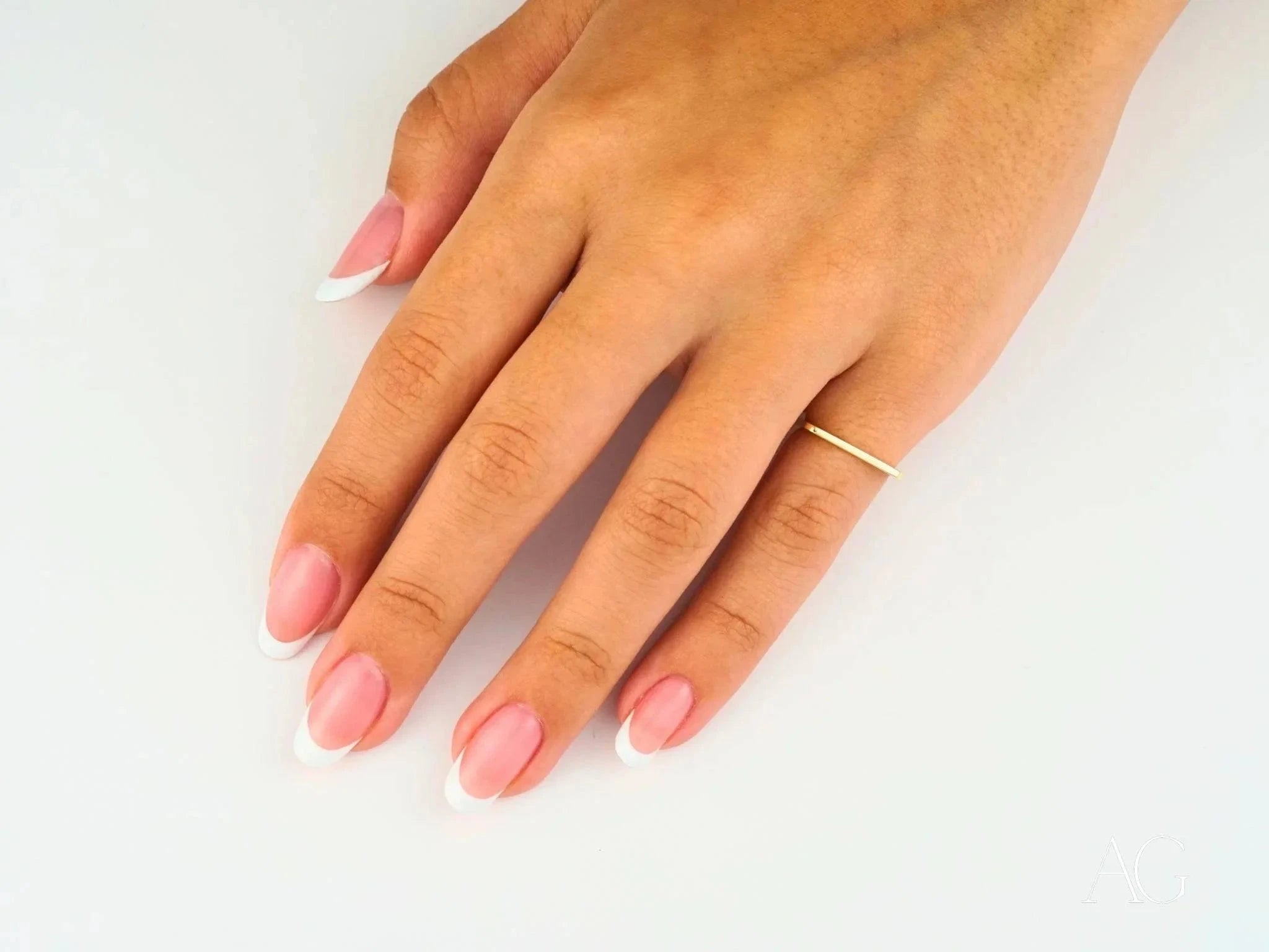 18K Yellow Gold Minimalist Elegant Ring for Women - Perfect for Weddings, Anniversaries & Everyday Luxury Jewelry
