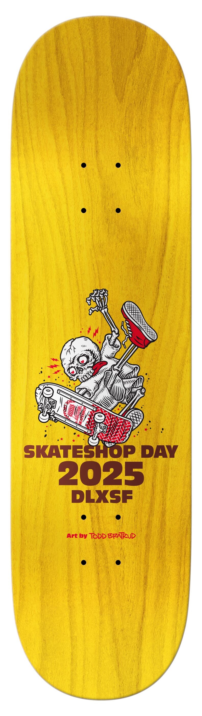 SSD25 Shop Keeper Deck 8.25 - Professional Skateboard Deck for Street & Park Skating - Perfect for Tricks, Grinds & Vert Riding