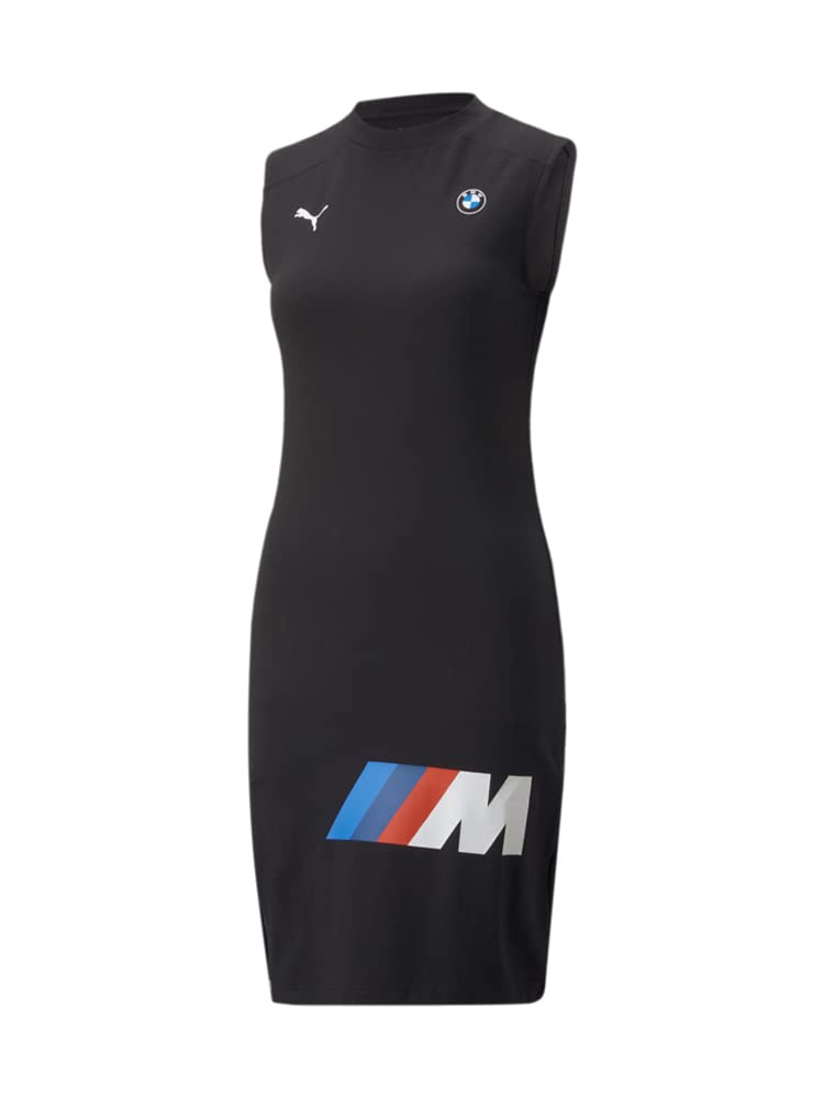 PUMA Women's BMW M Motorsport Graphic Knit Dress - Stylish & Comfortable Casual Wear for Racing Fans, Gym, and Street Fashion
