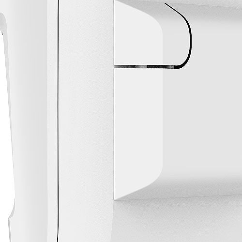 AJAX 42828.02.WH3 Wireless Pet Immune Motion Detector with Microwave Sensor - White | Home Security, Indoor/Outdoor Use for Dogs & Cats
