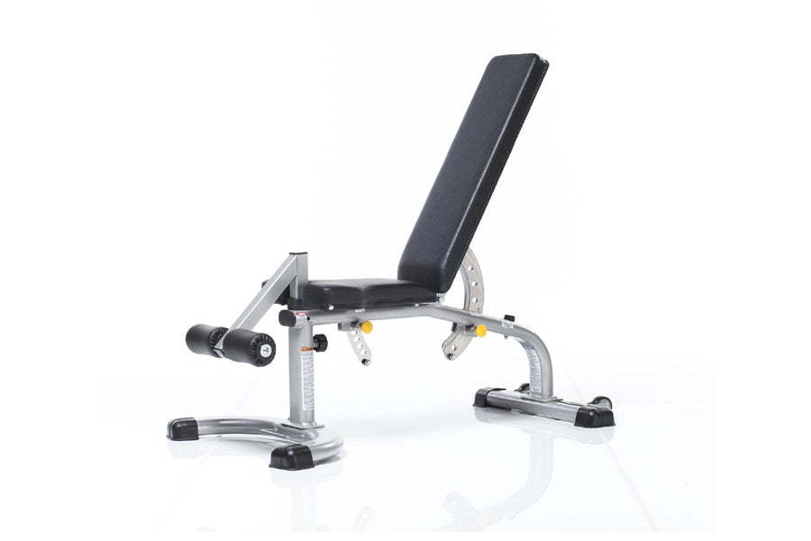TuffStuff Evolution Deluxe Multi-Purpose Weight Bench (CMB 375) - Home Gym Equipment for Full Body Workouts & Strength Training