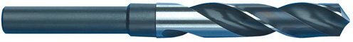 Morse Cutting Tools 80045 - MARXMAN Reduced Shank Drill Bit - 33/64 Inch High Speed Steel Drill Bit with Black & Silver Finish, 6 Inch OAL - Perfect for Metalworking, Woodworking, and DIY Projects
