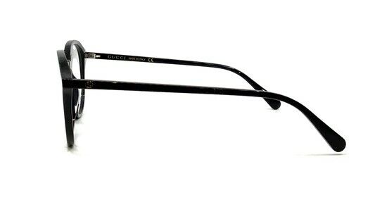 Gucci GG 1004O 001 Black Round Women's Eyeglasses | Fashion Sunglasses for Women | Perfect for Everyday Wear, Office & Outdoor Activities