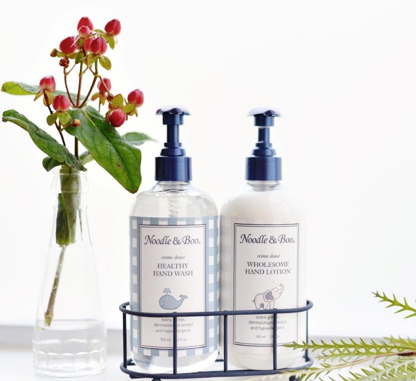 Premium Hand Wash & Lotion Caddy Set - Bathroom Organizer with Hanging Hook for Shower, Sink, and Vanity - Perfect for Home, Spa, and Hotel Use