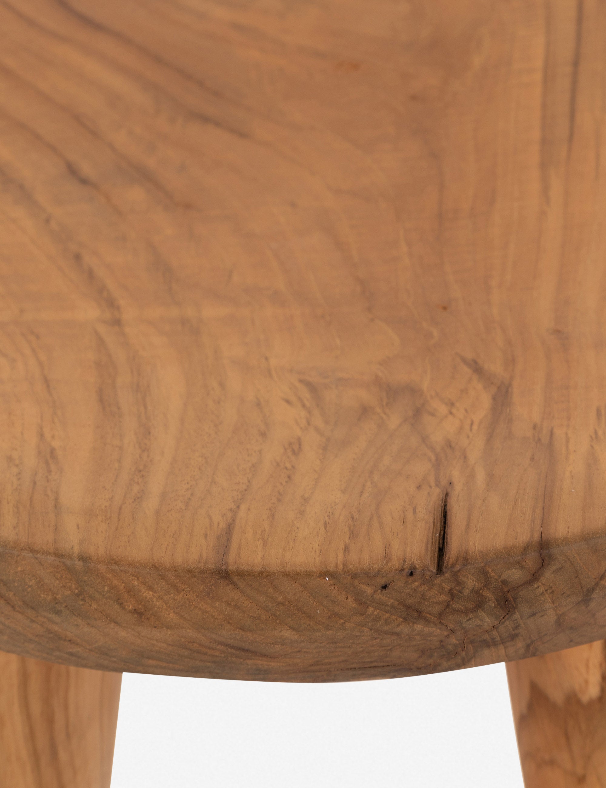 Clarabelle Round Indoor/Outdoor Stool - Durable Weather-Resistant Patio & Garden Seating - Perfect for Poolside, Deck, or Indoor Decor