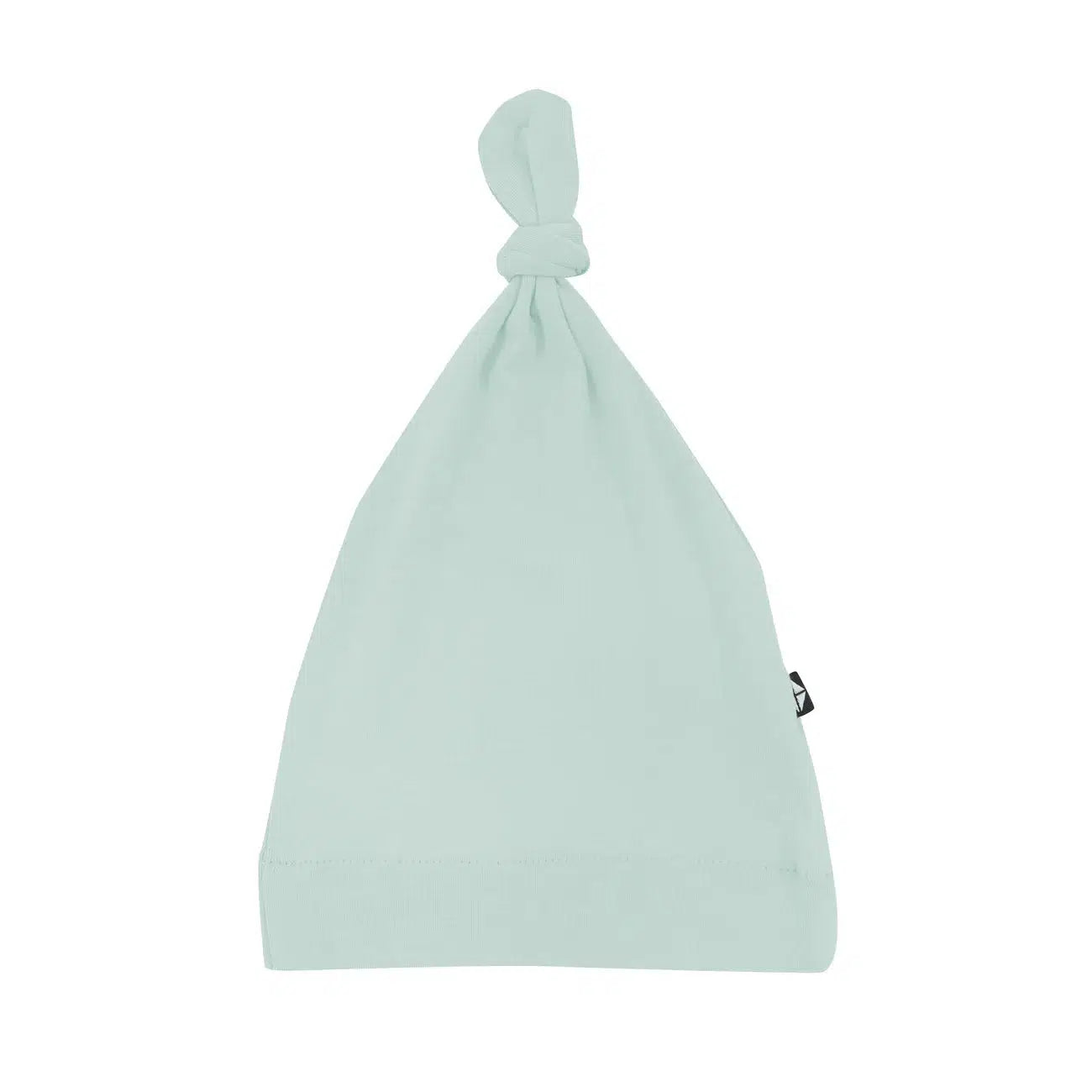 Kyte Baby Knotted Cap Sage Green - Soft Organic Cotton Baby Beanie for Newborns & Infants - Perfect for Outdoor Adventures, Photo Shoots & Everyday Comfort