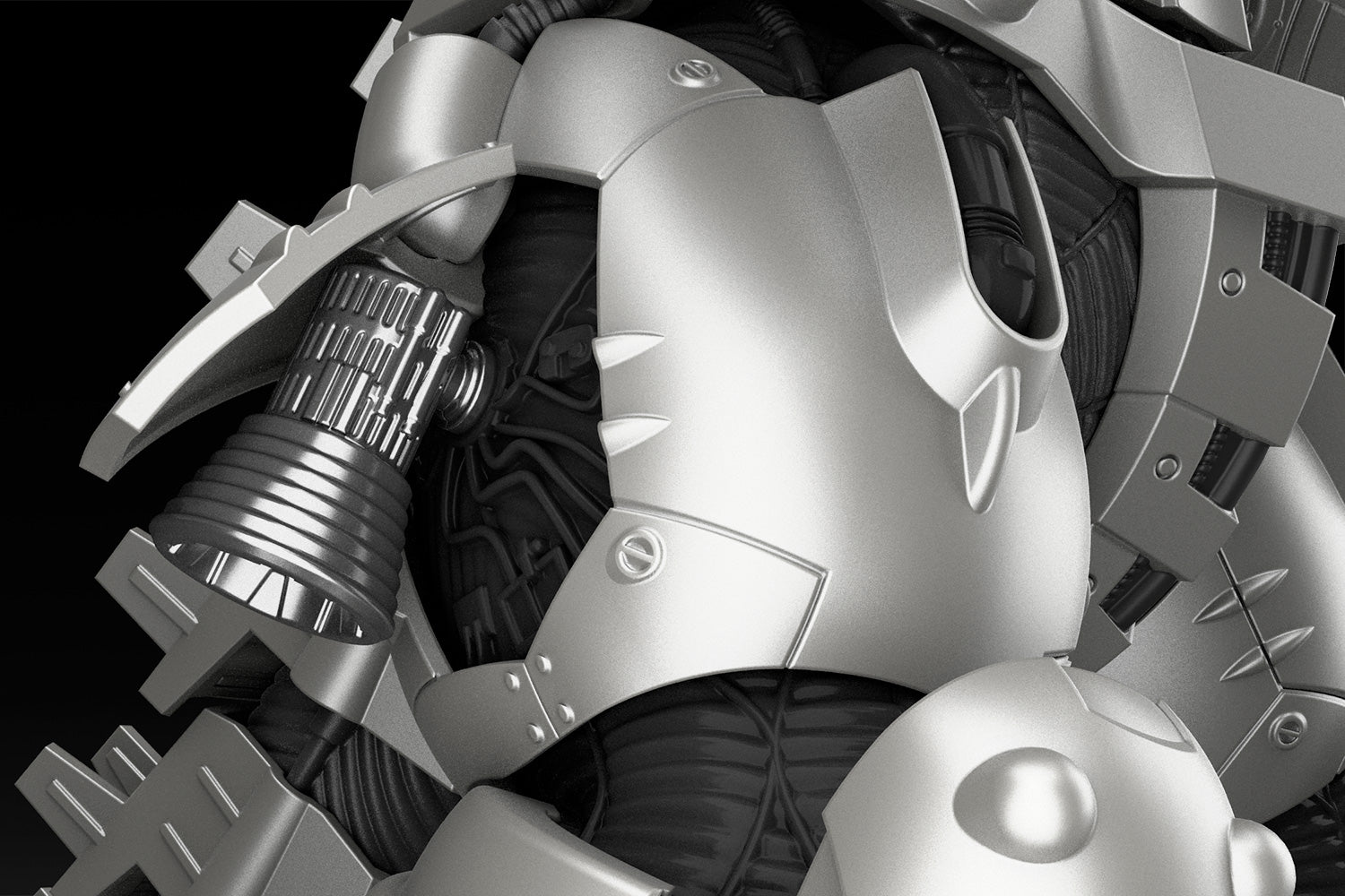Aoshima ACKS No. GO 01 Godzilla vs Mechagodzilla Kiryu Model Kit - Build Your Own Mecha Godzilla Figure for Collectors & Anime Fans | Perfect for Display, Gifts & Movie-Themed Decor