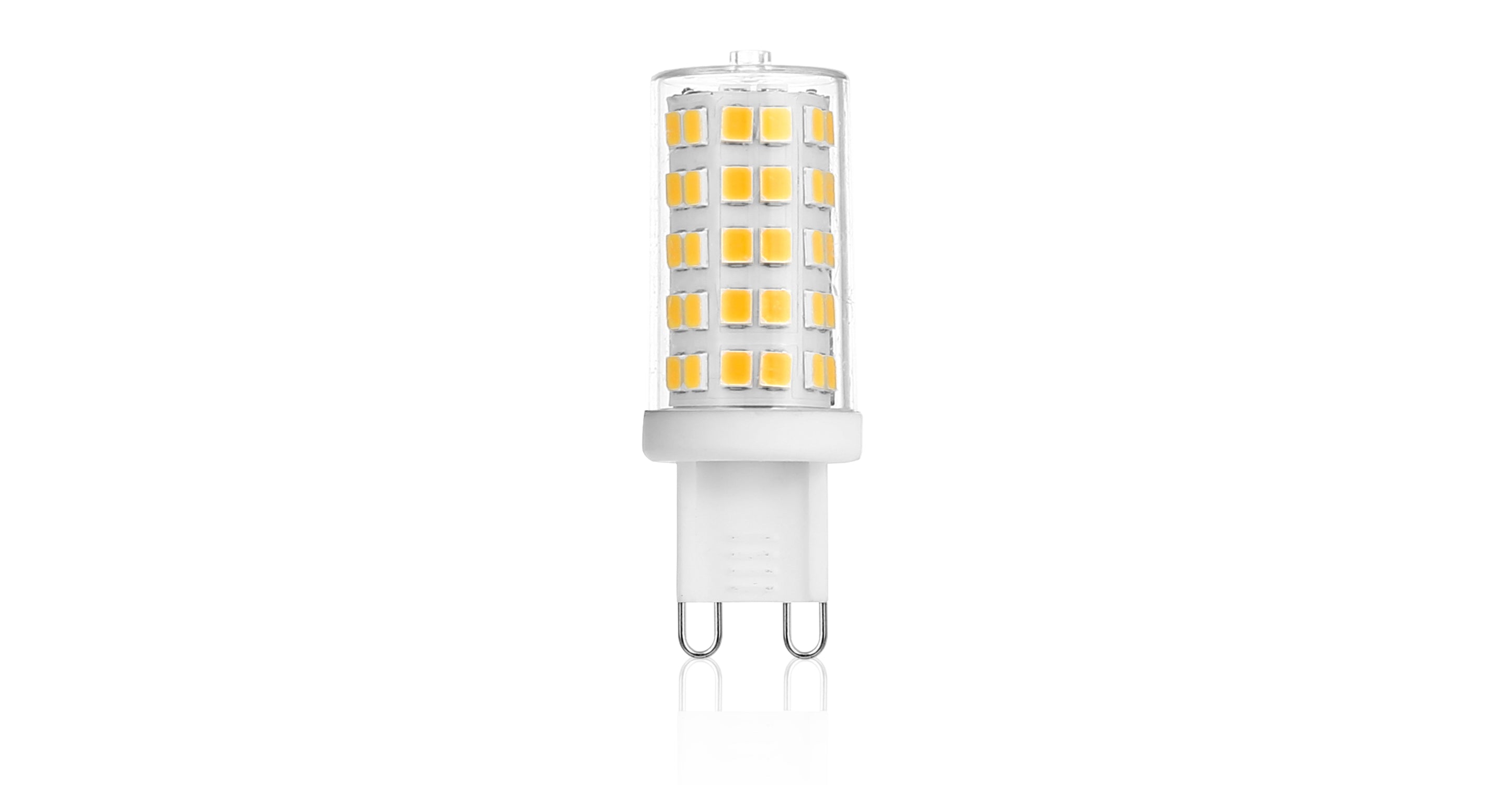 Vita G9 40W Equivalent 4W LED Light Bulb - Energy Saving Dimmable Mini Bulb for Chandeliers, Ceiling Fans, and Decorative Lighting