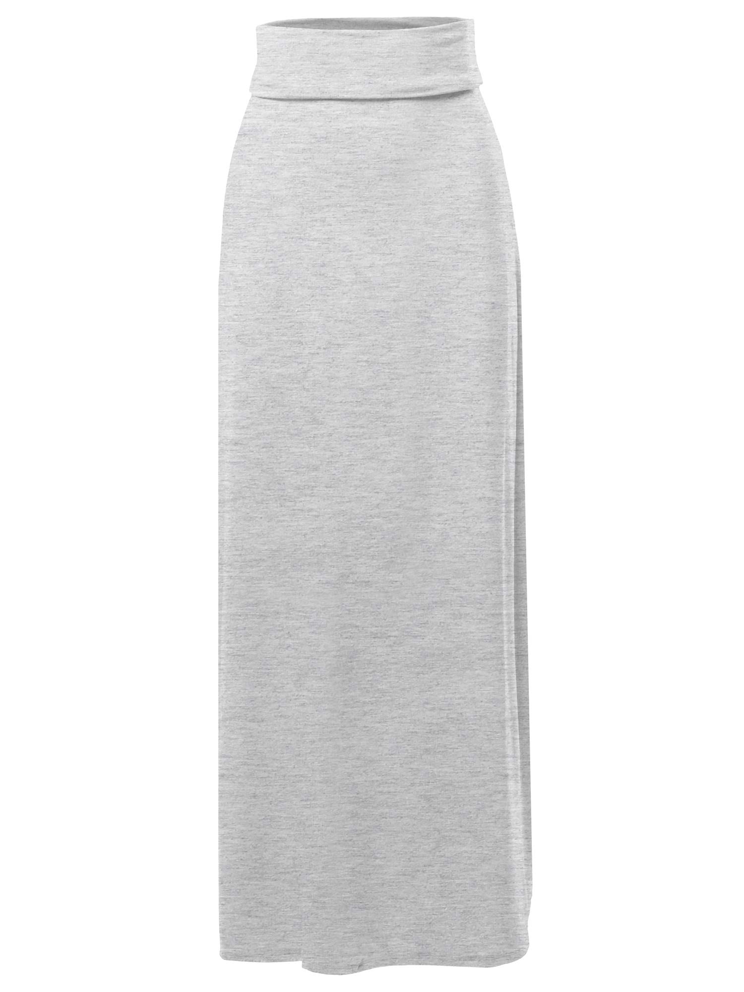 A2Y Women's High Waist Maxi Skirt - Foldable Long Flowy Skirt for Summer, Beach & Travel | Plus Size Casual & Elegant Outfit