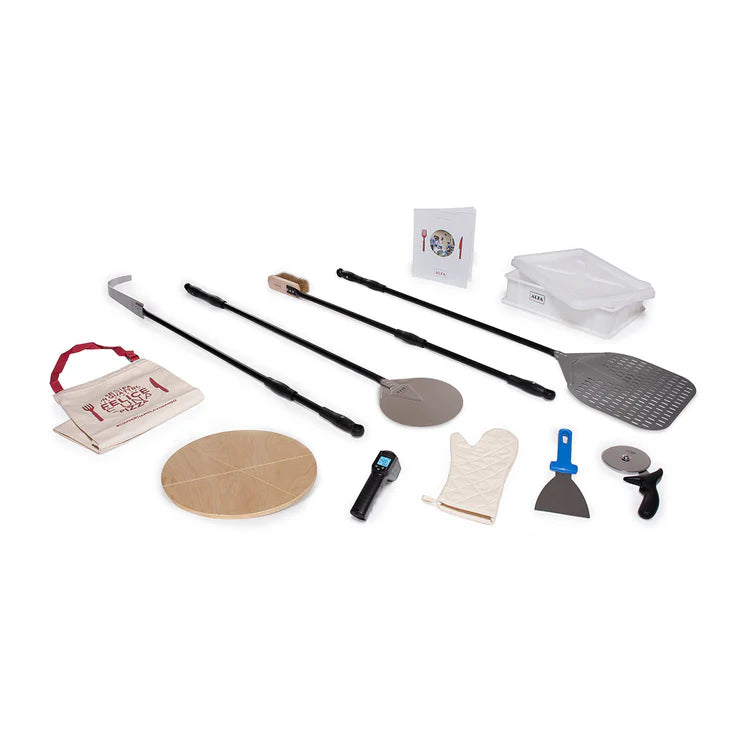 Alfa Pizzaiolo Kit V2 - Professional Wood Fired Pizza Oven Accessories Set | Perfect for Outdoor Cooking, Backyard Parties & Authentic Italian Pizza Making