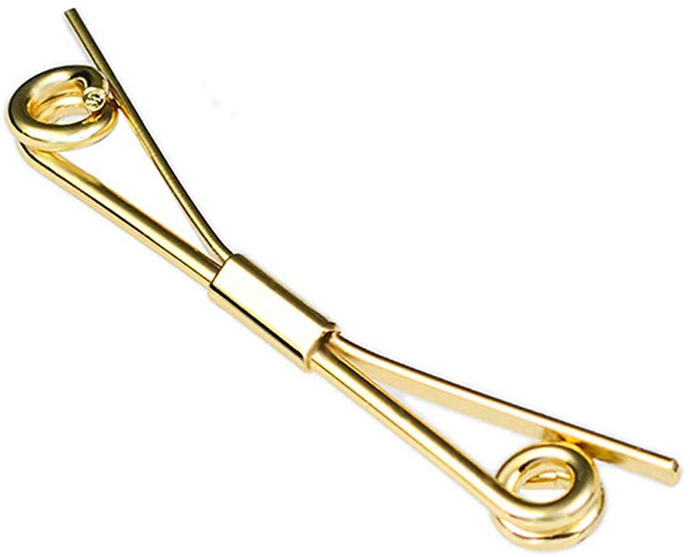 Silver Metal Tie Clips & Collar Bars - Elegant Shirt Collar Stays, Tie Pins & Cravat Clips for Men | Perfect for Weddings, Business Meetings & Formal Events