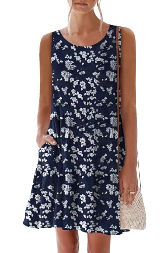 Blue Print Sleeveless