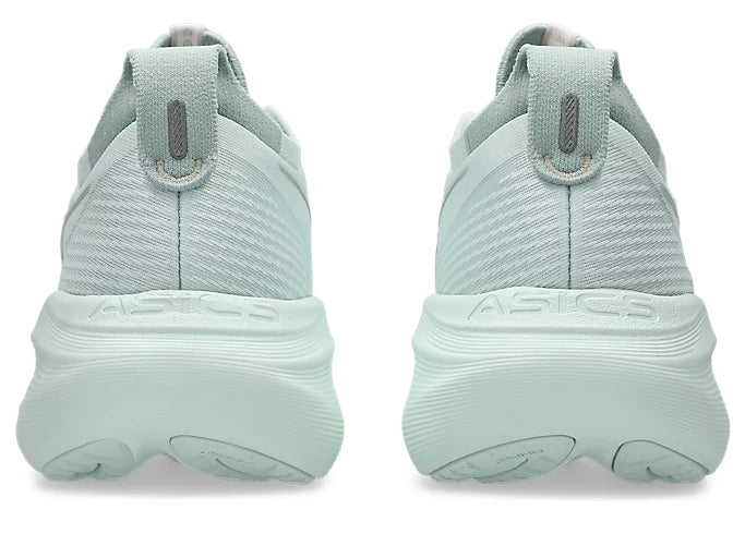 ASICS Gel-Nimbus 27 Women's Running Shoes (B Width) - Pure Aqua/White | Cushioned Road Running & Gym Workout Shoes for Women
