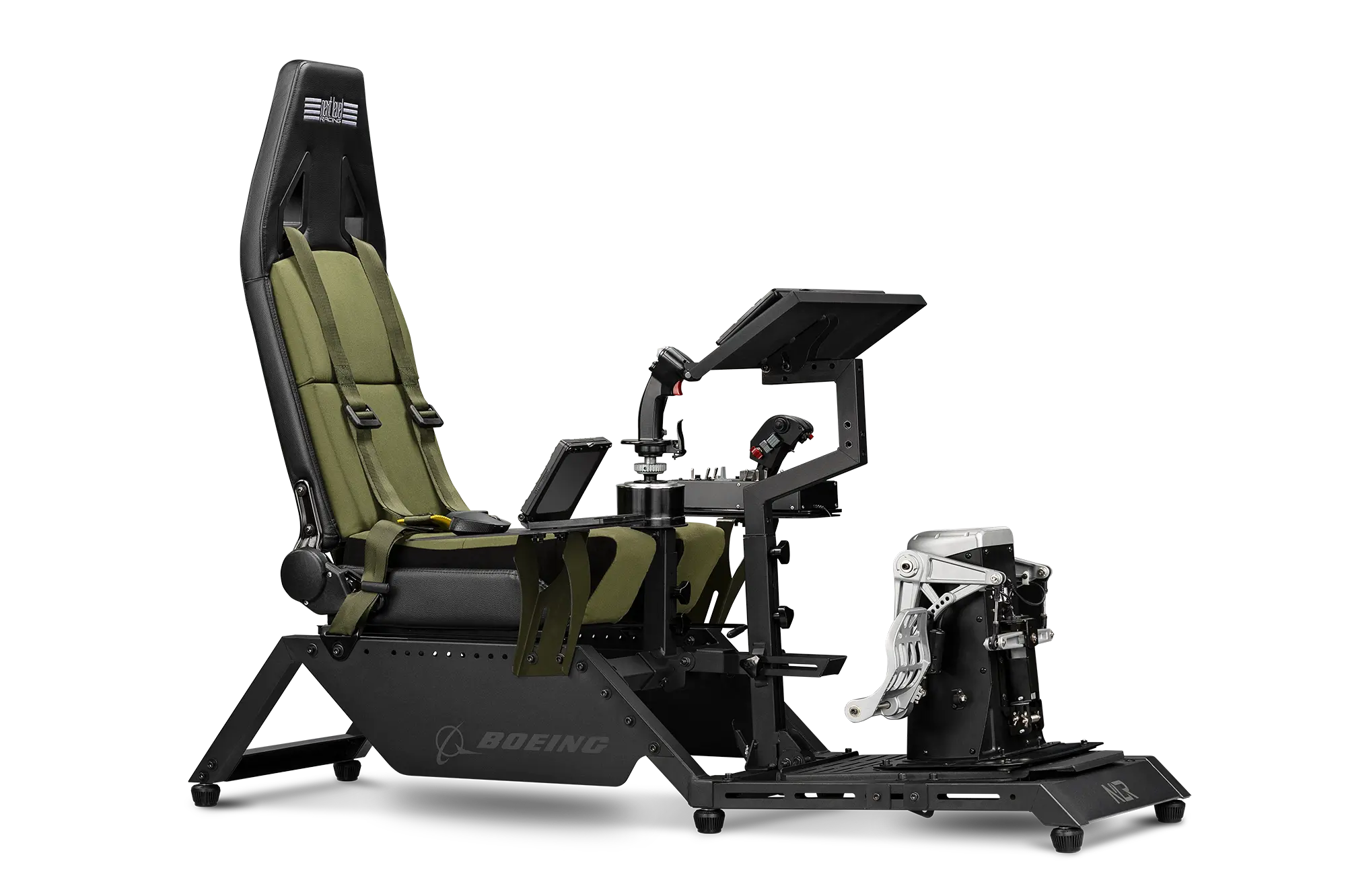 Next Level Racing Flight Simulator Cockpit - Boeing Military Edition | Professional Flight Simulation Cockpit for Home & Gaming | Perfect for Flight Training, Gaming & Aviation Enthusiasts