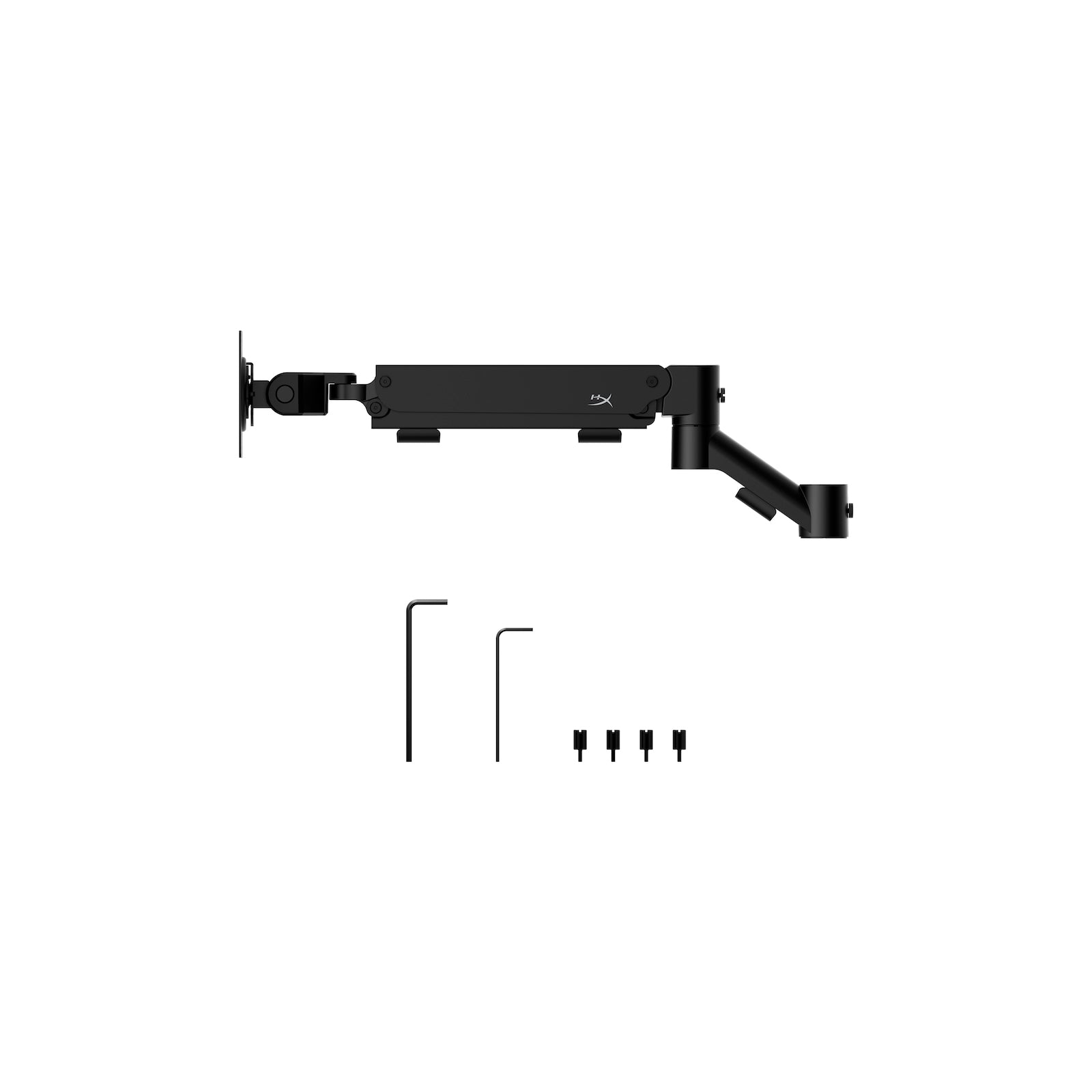 HyperX Armada Addon Gaming Monitor Mount - Adjustable VESA Bracket for PC & Console Gaming Setup - Perfect for Esports, Streaming & Home Office