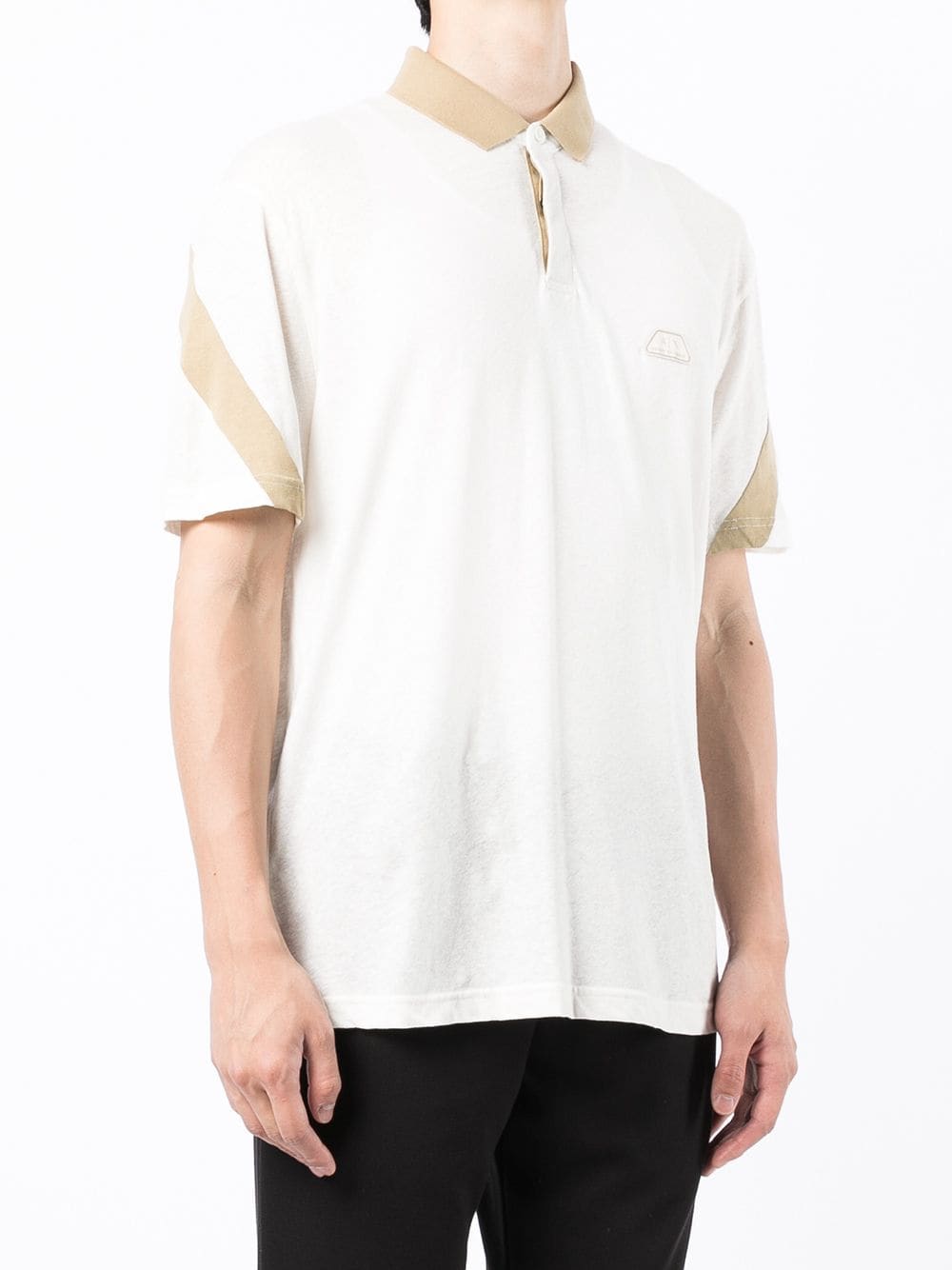 Armani Exchange Contrast Collar Polo Shirt for Men - Stylish Casual & Business Wear - Perfect for Office, Parties & Outings