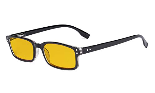 Black-transparent Frame-bb90 Lens