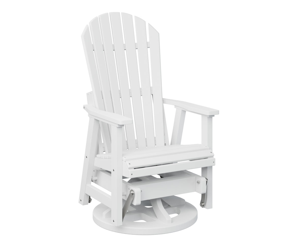 Berlin Gardens Comfo Back Swivel Glider - Outdoor Patio Rocking Chair with Smooth 360° Rotation, Weather-Resistant for Garden, Deck, Porch & Poolside Relaxation