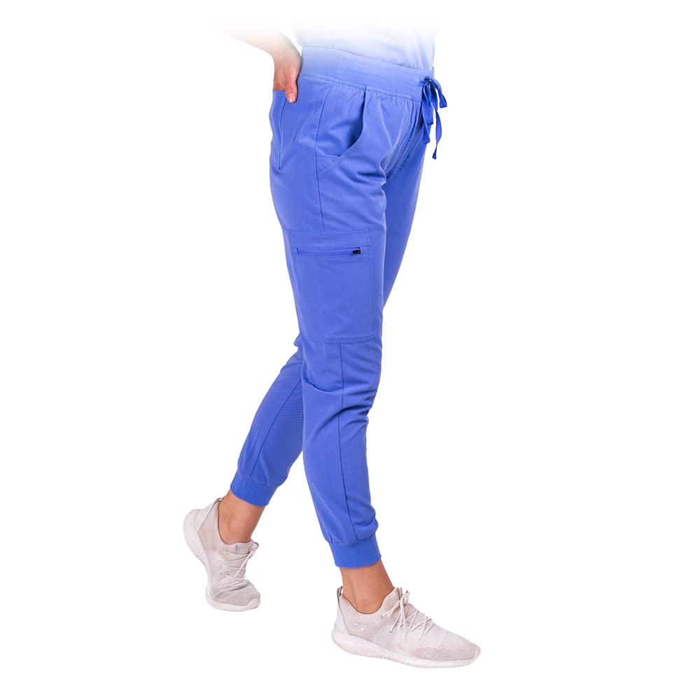 Dr. Woof Women's Medical Scrub Pants - Comfortable & Durable for Nurses, Doctors & Healthcare Professionals | Perfect for Hospital Shifts & Clinical Work