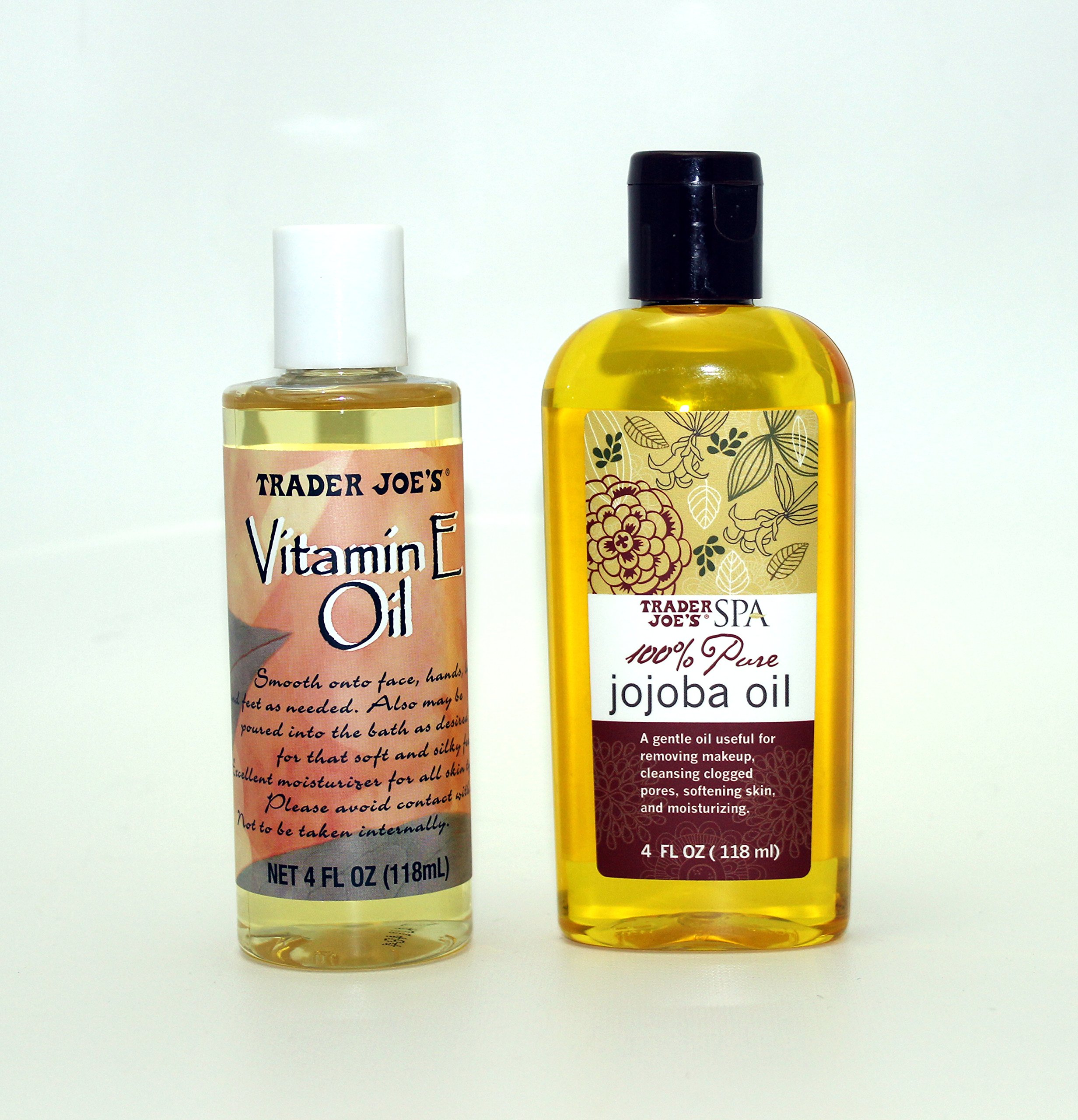 Best Natural Skin Care Oils - Organic Jojoba Oil & Vitamin E Oil for Face, Hair & Body | Hydrating, Anti-Aging & Moisturizing Treatment for Dry Skin | Perfect for DIY Beauty, Massage & Aromatherapy