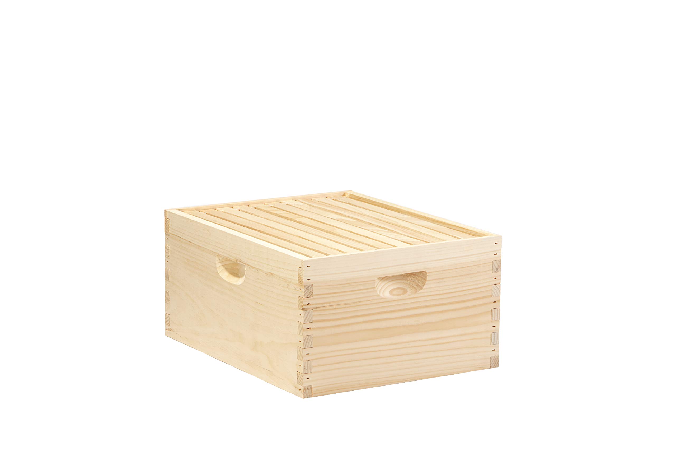 Little Giant 10-Frame Deep Hive Body with Frames - Premium Beehive Box for Beekeeping (Item DEEPBOX10) | Perfect for Honey Production & Colony Expansion