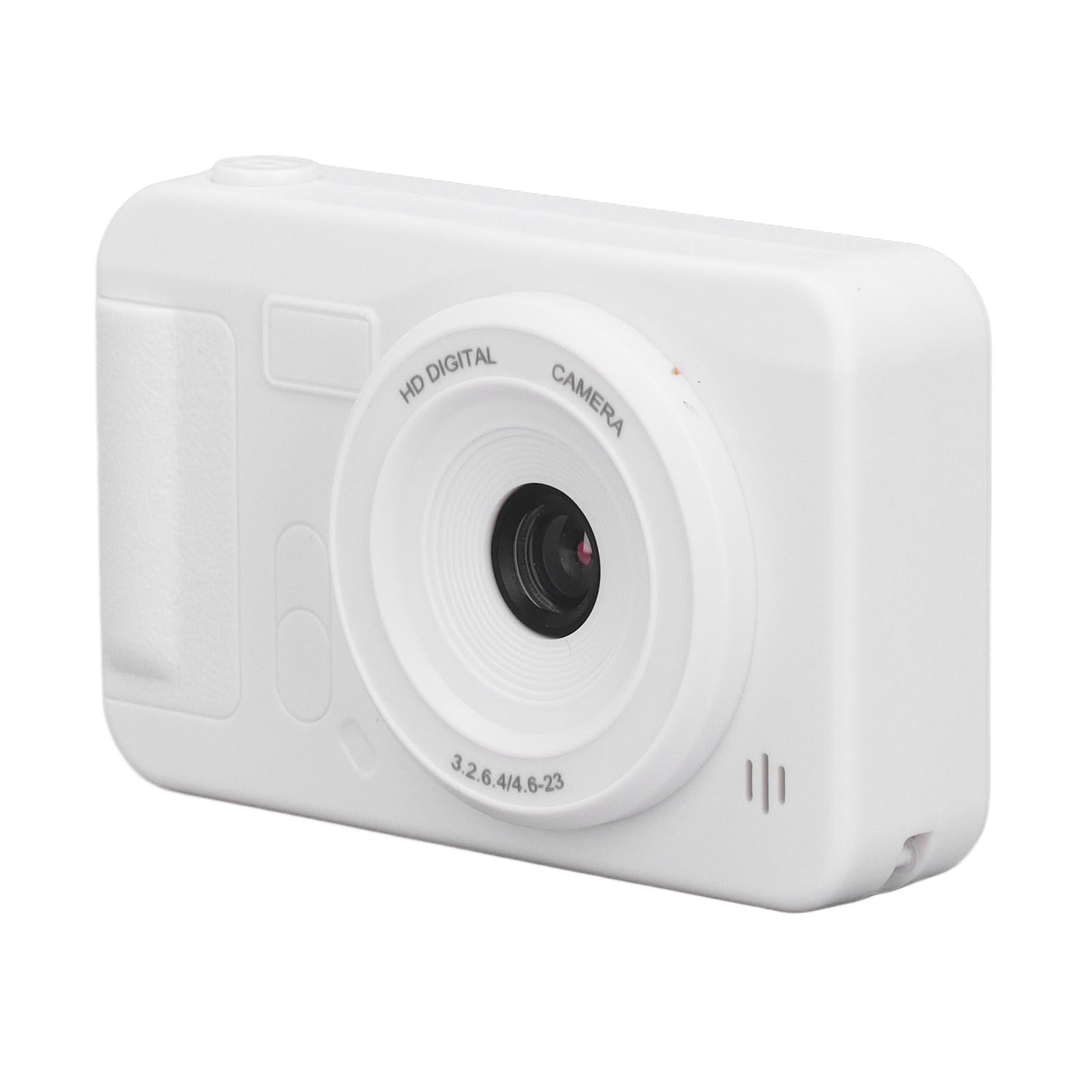 40MP Kids Digital Camera with Auto Focus - HD Video Recorder for Children, Students (White) - Perfect for Birthday Gifts, Travel & School Projects