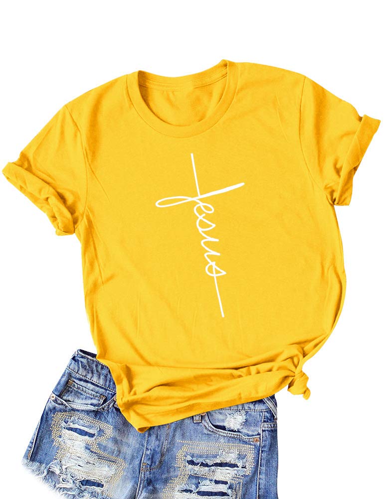 Faith Graphic T-Shirt for Women - Funny & Cute Christian Tee for Teen Girls | Church, Bible Study & Everyday Wear