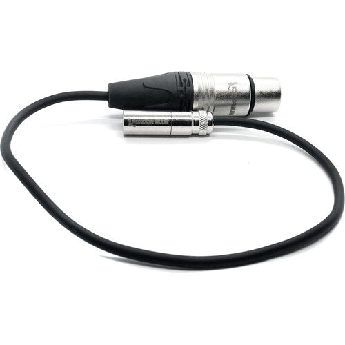 Kondor Blue TA4M Mini XLR 4 Pin Male to Female XLR Braided Audio Cable 16