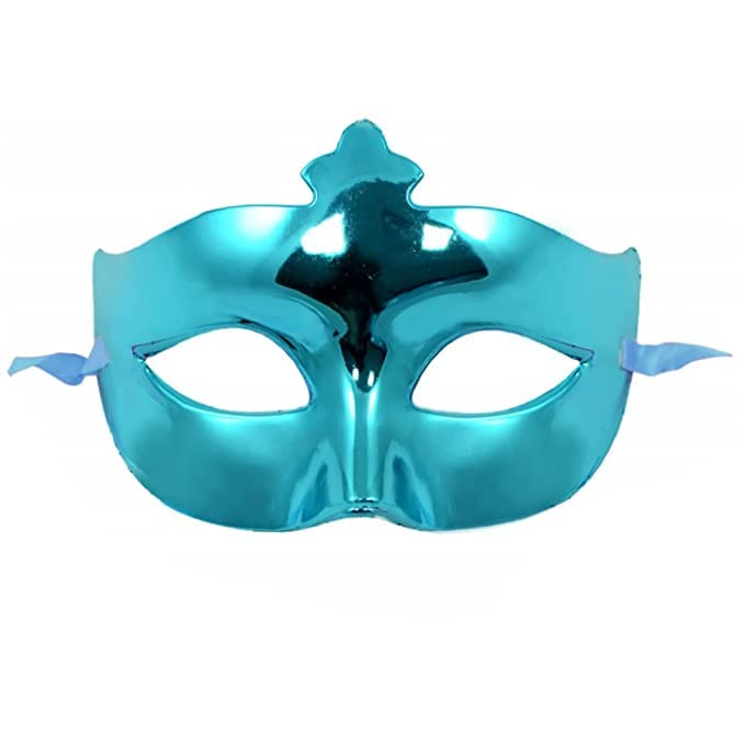 INAAYA Set of 4 Themed Face Masks - Birthday & Halloween Face Coverings in Vibrant Colors | Perfect for Parties, Costumes & Holiday Celebrations