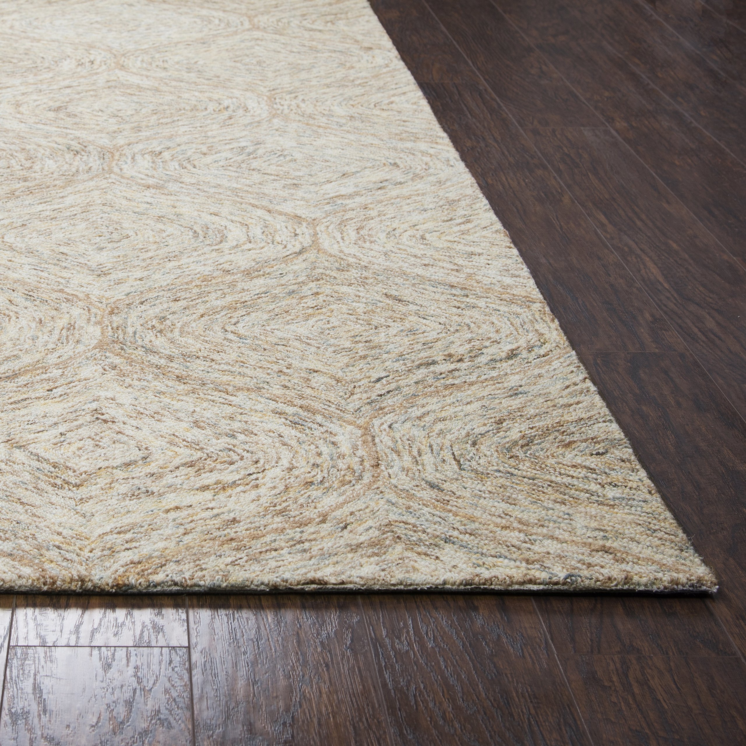 Rizzy Home Brindleton Brown/Ivory Tweed 2'6