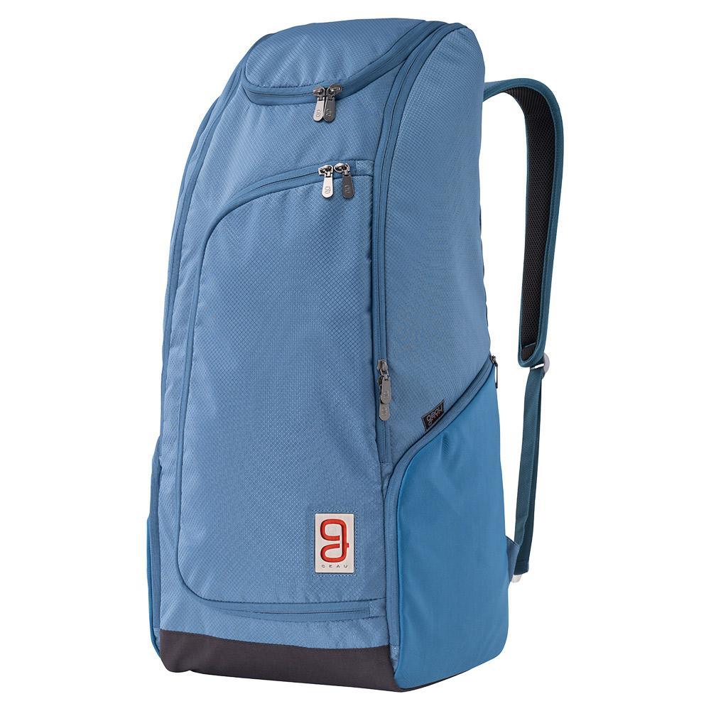 Axiom 2.0 Tennis Racquet Bag - 9 Pack Waterproof Tennis Racket Case with Shoulder Strap (Aegean Blue) | Perfect for Tennis Players, Coaches & Tournament Travel