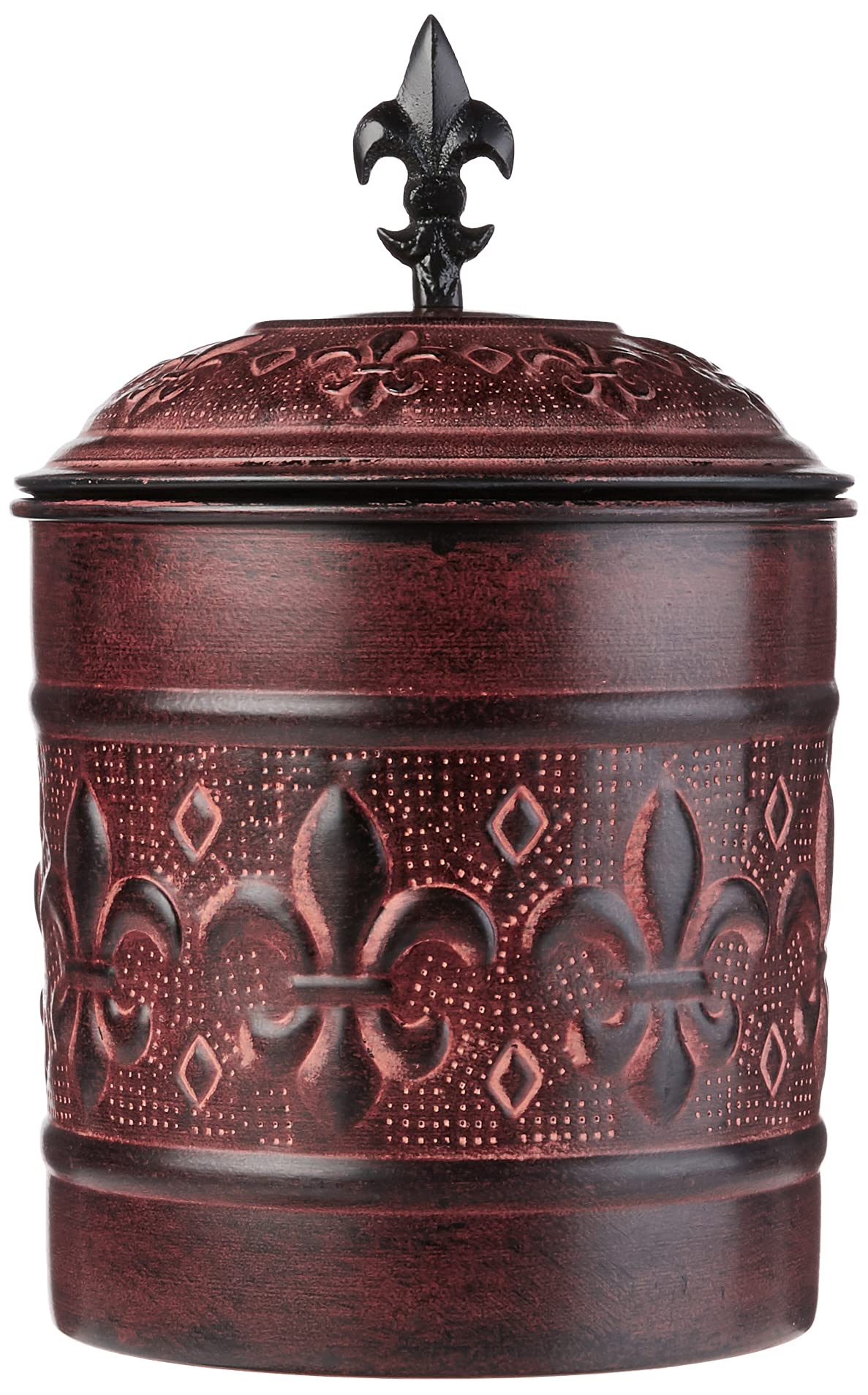4-Piece Versailles Canister Set with Fresh Seal® Lids - Airtight Food Storage Containers for Kitchen Pantry Organization (Flour, Sugar, Coffee, Tea) - Perfect for Baking, Cooking & Home Decor