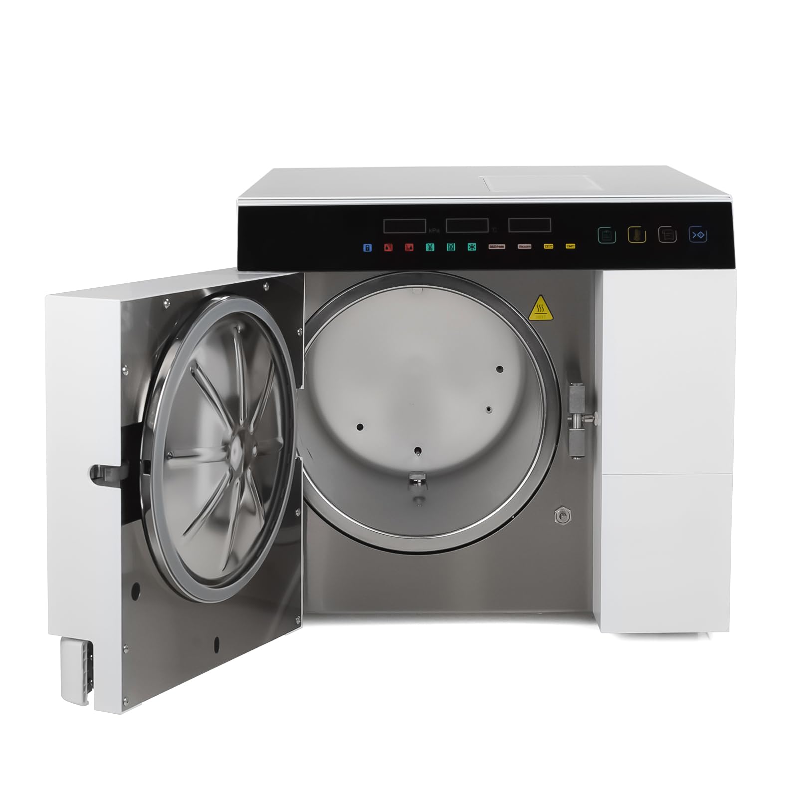 18L/23L Class B Digital Autoclave Sterilizer with Triple Vacuum Pressure Steam, Built-in Printer & USB - Perfect for Dental Clinics, Tattoo Studios, and Medical Labs
