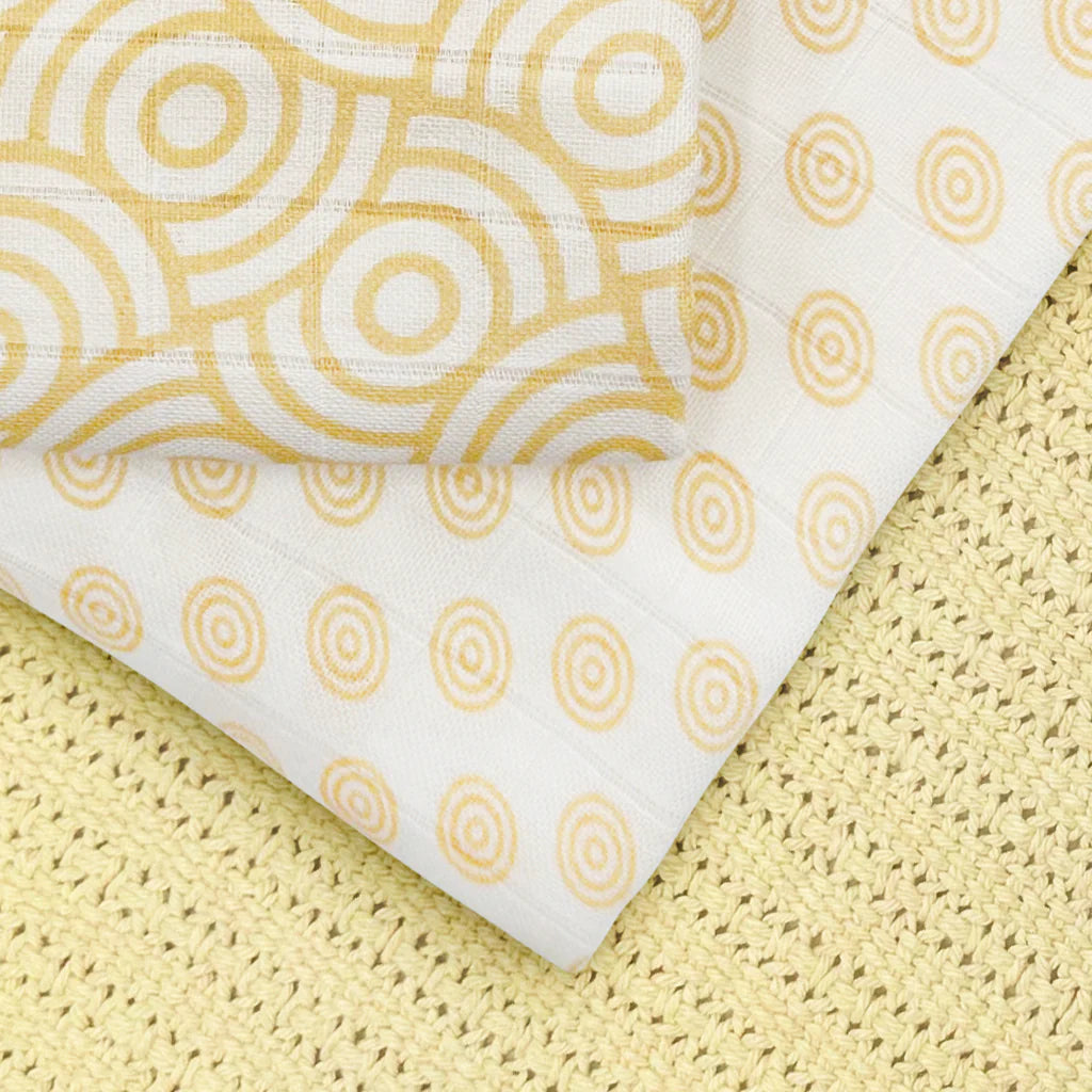 Soft Giraffe Print Comforter & Baby Blanket Set - Cozy Nursery Bedding for Boys & Girls | Perfect for Crib, Stroller, and Playtime (SKU: LBG1062)
