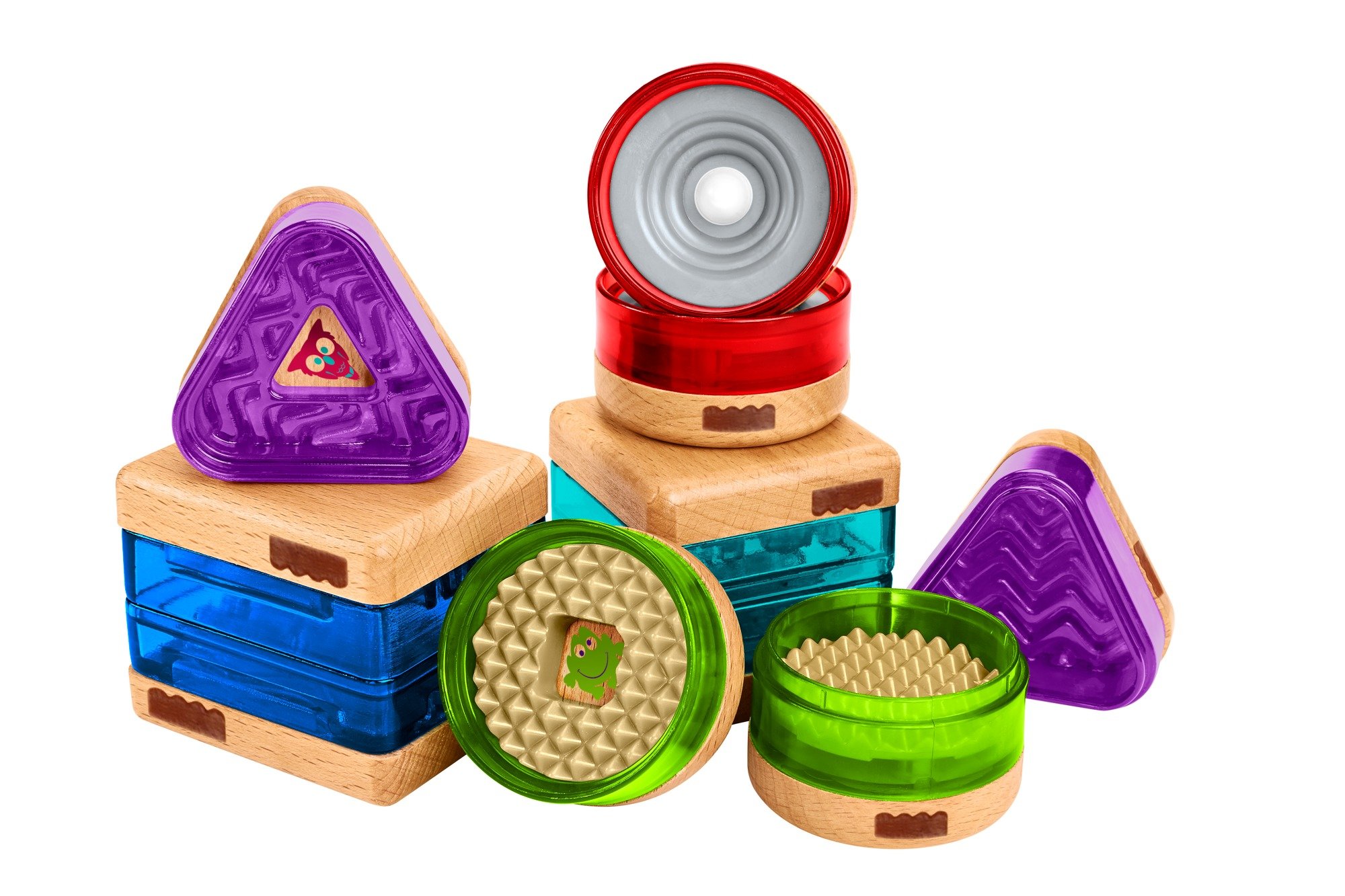 Fisher-Price Wooden Learning Toy with Surprise Shapes - Educational Montessori Shape Sorter for Toddlers 1-3 Years - Perfect for Early Childhood Development & Sensory Play