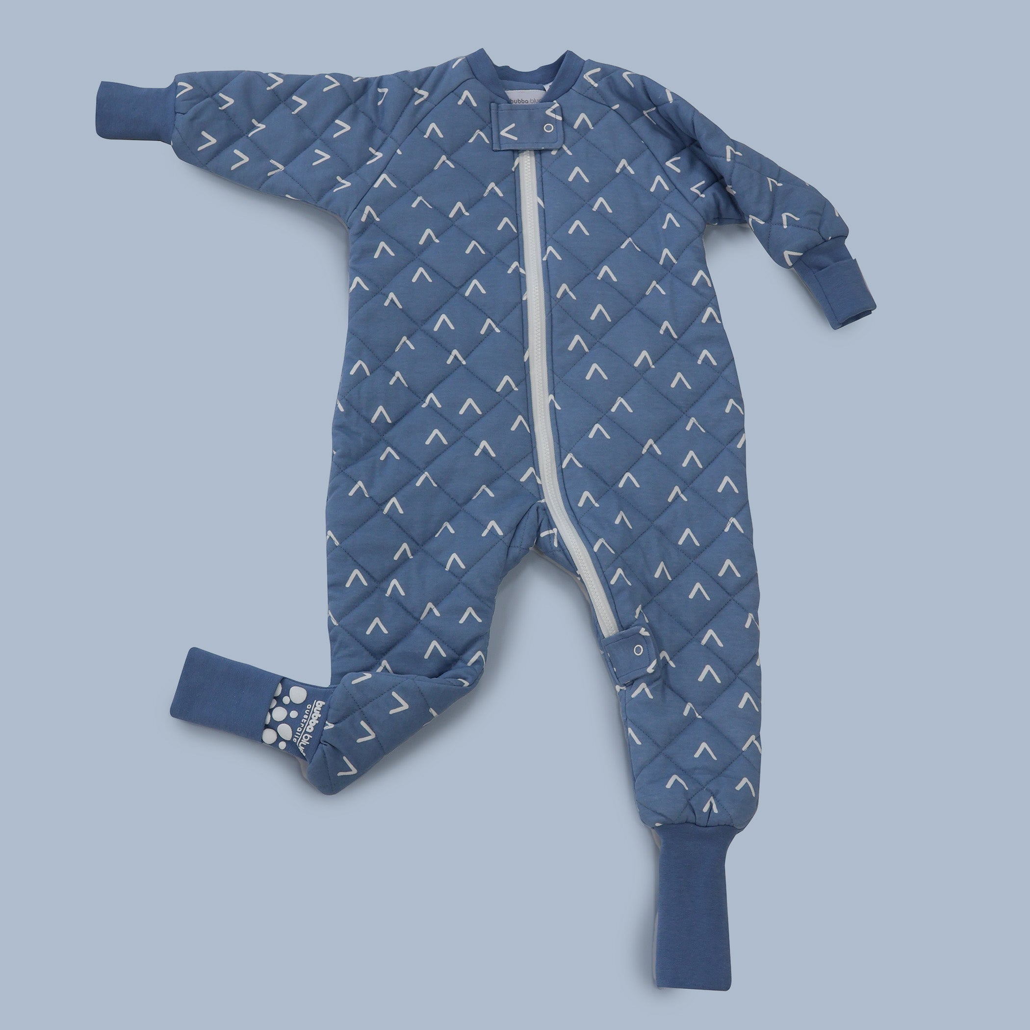 Nordic 2.5 TOG & 3.5 TOG Baby Sleep Suit and Convertible Sleep Bag Bundle - Soft Denim Fabric for Cozy Infant Sleepwear - Perfect for Nursery, Daycare and Travel