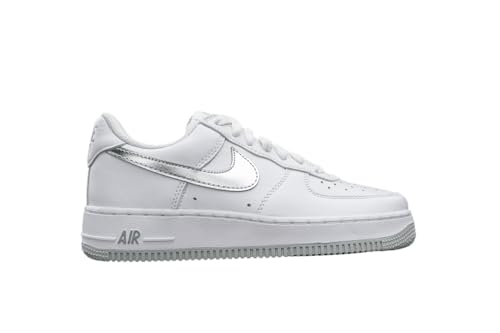 White/Metallic Silver