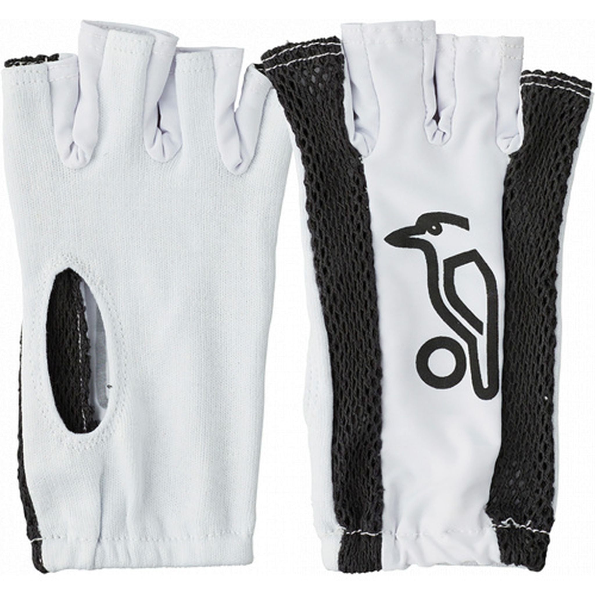 Kookaburra Fingerless Batting Gloves for Cricket - Breathable & Grip-Enhanced for Training & Matches